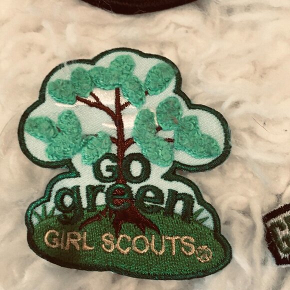 LOT/BUNDLE OF 30 GIRL SCOUT Iron On Patches Badges Never Been Used NEW - Picture 9 of 11